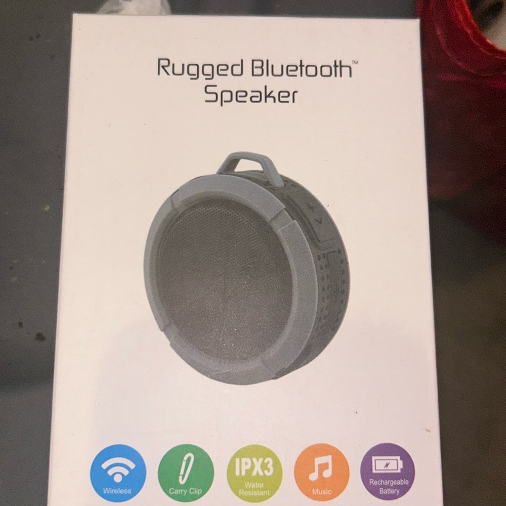 Rugged Bluetooth speaker